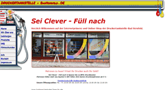 Desktop Screenshot of druckertankstelle-badhersfeld.de